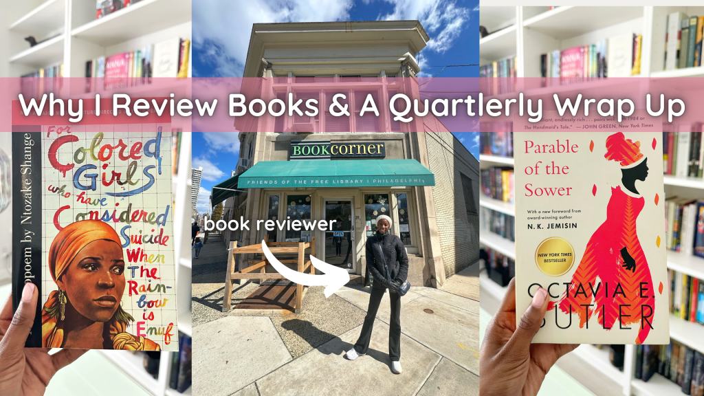 Why I Review Books & A 2025 Quarterly Reading Wrap&nbsp;Up